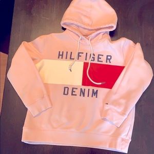 Tommy Hillfiger Denim Hoodie!💖(Actual size is S)